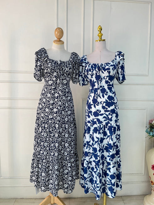 Spring Cotton Floral Dresses